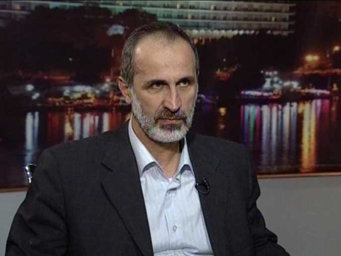 ‪الخطيب: المعارضة لا تريد بقاء الأسد‬  (الجزيرة)
