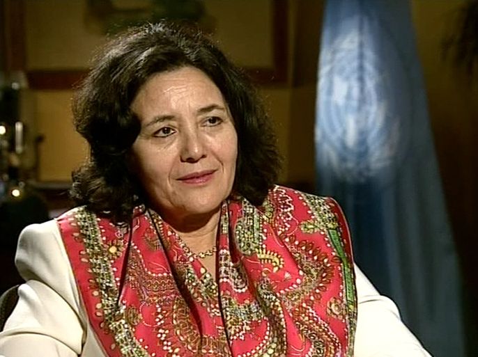 ليلى زروقي / ممثل الأمين العام للأمم المتحدة المعني بالأطفال / لقاء اليوم 22/12/2012