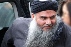 Abu Qatada arrives at his home in northwest London , after he was released from prison. Britain's interior ministry said on December 3, 2012 that it has applied for permission to appeal against a decision by judges to block the extradition of terror suspect Abu Qatada to Jordan. AFP PHOTO / ANDREW COWIE