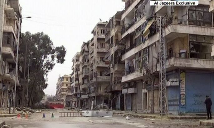 أحياء مهددة بالقصف والقنص من قوات النظام السوري