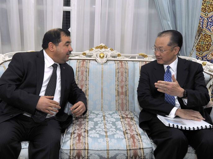 البنك الدولي أجرى محادثات مع تونس الأسبوع الماضي بشأن دعم ميزانية 2013