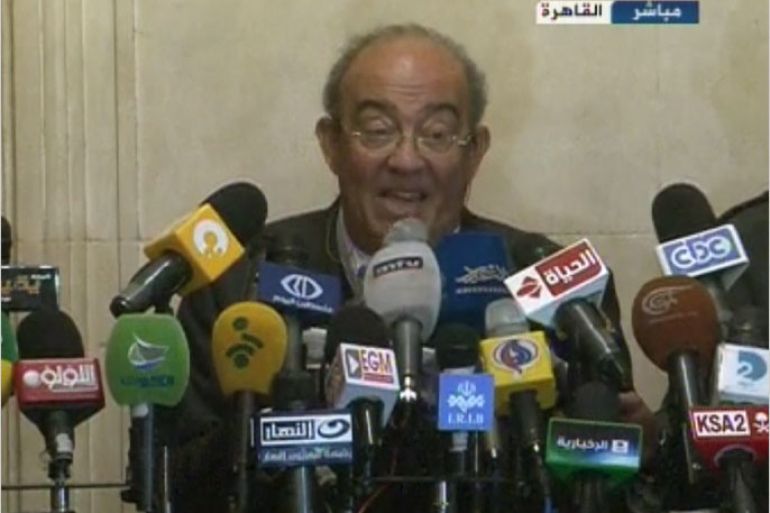مؤتمر صحفي لأحمد البرعي / المتحدث باسم جبهة الإنقاذ الوطني المعارضة بمصر
