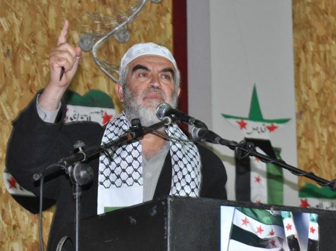 رئيس الحركة الإسلامية بالداخل الفلسطيني الشيخ رائد صلاح