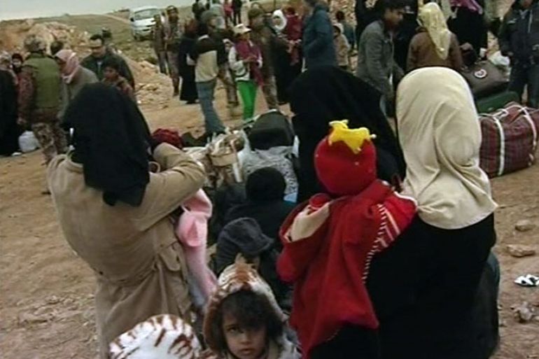زيادة تدفق اللاجئين السوريين على الأردن