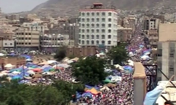 مدينة تعز حضور دائم في مشهد الثورة في اليمن
