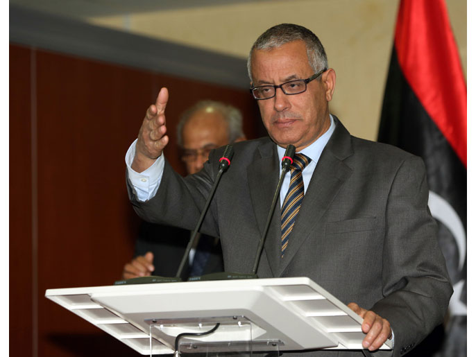 ‪زيدان: ليبيا تواجه تحديات هائلة وصعبة‬ (الفرنسية-أرشيف