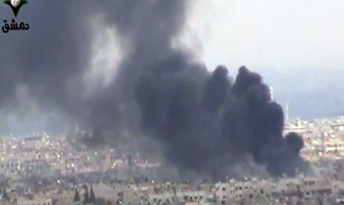 استمرار المعارك بين الجيشين الحر والنظامي قرب دمشق
