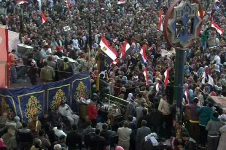 ميدان التحرير يشهد مظاهرة جمعة الكرامة