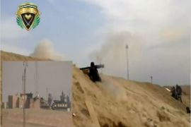 الجيش الحر يستهدف مركز حزب البعث في خان أرنبة