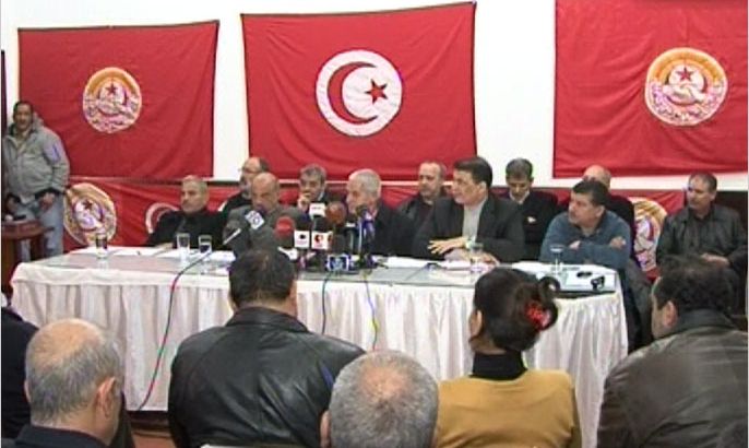 الاتحاد العام التونسي للشغل يدعو لإضراب عام غداً
