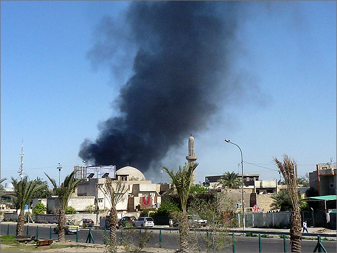 ‪العراق شهد أمس سلسلة تفجيرات مع حلول الذكرى العاشرة للغزو الأميركي‬ (الفرنسية)