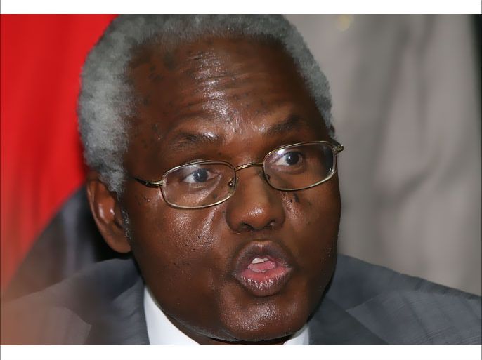 In this photo dated on December 15, 2010 Francis Muthaura, 64, head of Kenya's public service, secretary to the cabinet and chairman of the national security advisory committee speaks during a press conference in Nairobi after he was named as one of six Kenyans accused of masterminding the deadly post-electoral violence three years ago by the International Criminal Court (ICC). The International Criminal Court on March 11, 2013 dropped all charges against Kenyan civil servant Francis Muthaura, who was accused alongside president-elect Uhuru Kenyatta of crimes against humanity during 2007-2008 post-election violence. AFP PHOTO / STRINGER KENYA OUT