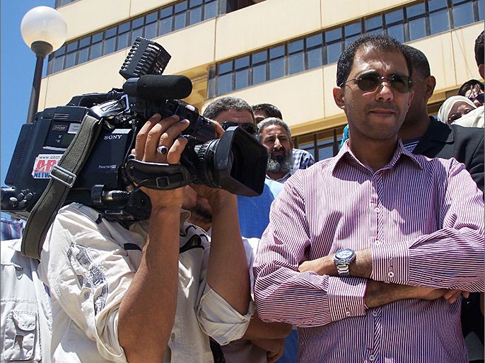 من وقفات سابقة ضد قمع الصحافة في ليبيا الجديدة ( الجزيرة نت).