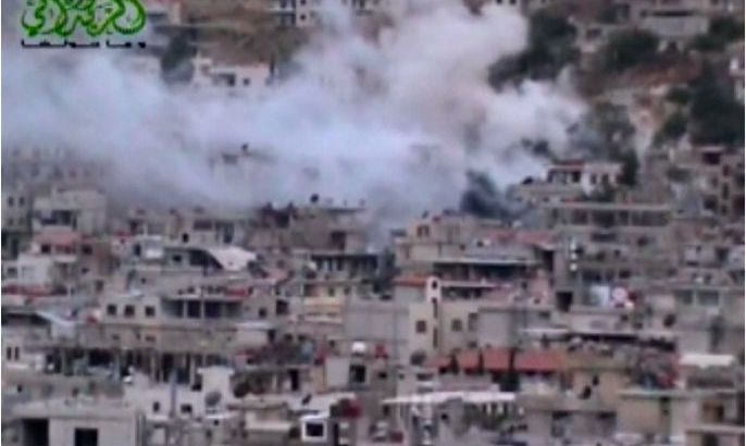 الجيش النظامي السوري يحاول اقتحام داريا