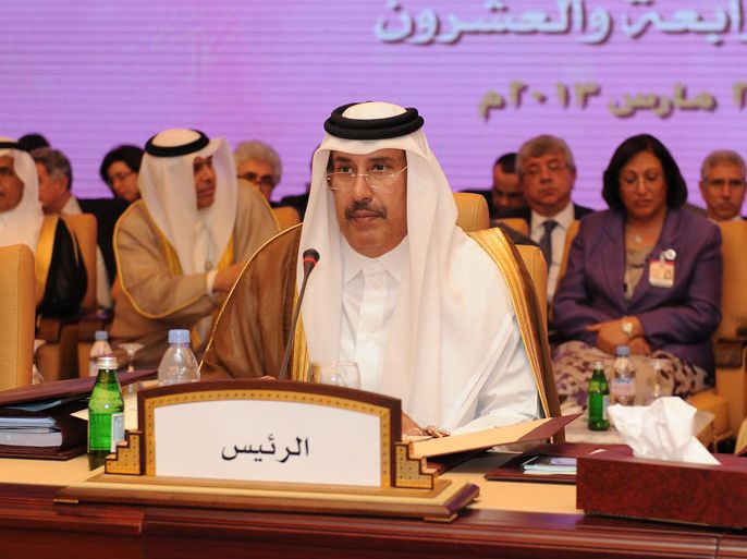 رئيس الوزراء القطري ووزير الخارجية حمد بن جاسم بن جبر آل ثاني