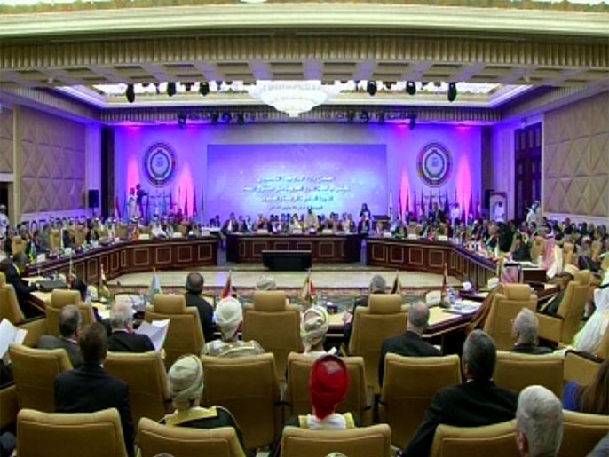 ‪وزراء الخارجية العرب أوصوا بمنح مقعد سوريا للائتلاف الوطني‬ (الجزيرة)