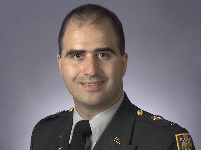 epa01927334 An undated handout photograph supplied by U.S. Government Uniformed Services University of the Health Sciences on 09 November 2009 showing Major Nidal Malik Hasan, the U.S. Army doctor identified by authorities as the suspect in a mass shooting at the U.S. Army post in Fort Hood, Texas. EPA/UNIFORMED SERVICES UNIVERSITY OF TH HEALTH SCIENCES / HANDOUT EDITORIAL USE ONLY/NO SALES
