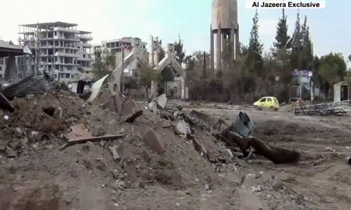 قوات النظام تقصف مدينة بَبِّيلا غربي دمشق