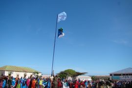 إحتفال رسمي وشعبي لرفع علم دولة جوبالاند الصومالية