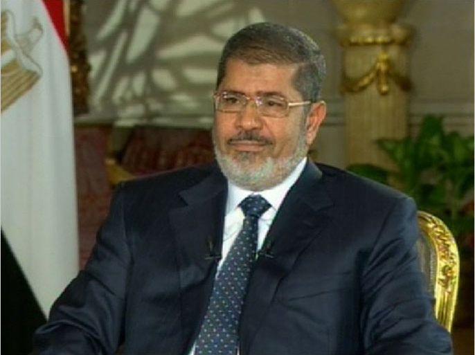 الرئيس المصري محمد مرسي في لقاء خاص مع الجزيرة