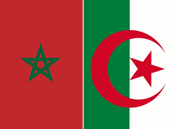 علم المغرب والجزائر