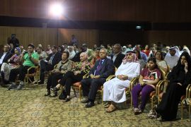 جانب من الحضور - مهرجان الجزيرة يناقش دور السينما الوثائقية فى صيانه حقوق الإنسان