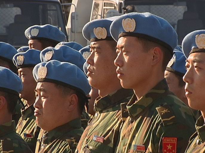 قوات صينية في حفظ السلام الدولية