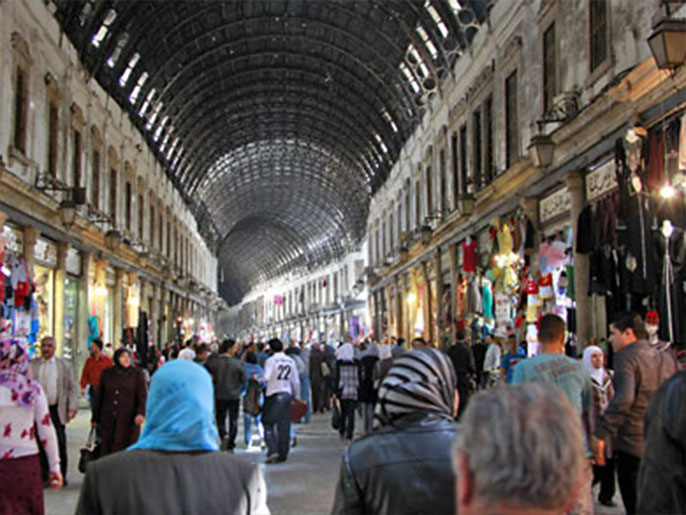 سوق الحميدية من أشهر معالم دمشق (الأوروبية)