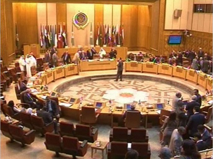 الاجتماع الطارئ لمجلس الجامعة العربية على مستوى المندوبين الدائمين لبحث الأزمة السورية بطلب من دولة قطر 21/05/2013