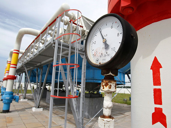 روسيا رفعت سعر الغاز لأوكرانيا إلى أعلى الأسعار المطبقة بأوروبا (رويترز)
