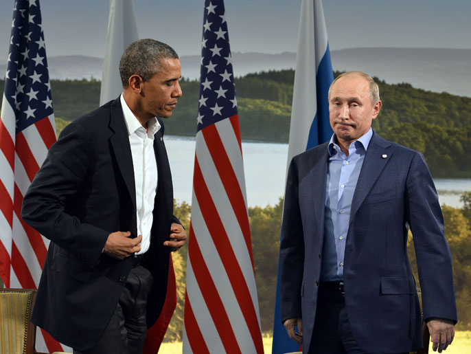 بوتين أبلغ أوباما بأن روسيا تتصرف في القرم بما يتفق مع القانون الدولي (الفرنسية-أرشيف)