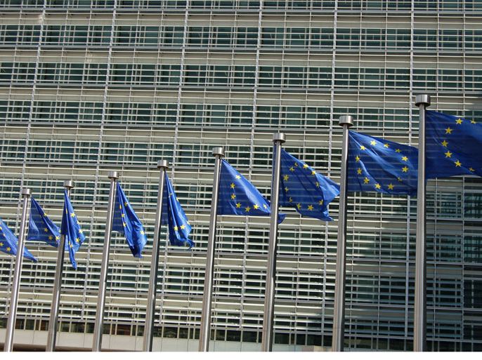 صورة لمبنى المفوضية الأوروبية في بروكسل : 1000 مليار يورو هو المبلغ الذي يخسره الاتحاد الأوروبي سنويا بسبب التهرب الضريب