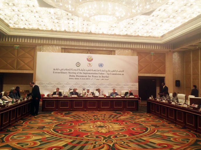 الاجتماع غير العادي للجنة متابعة تنفيذ وثيقة الدوحة لسلام دارفور
