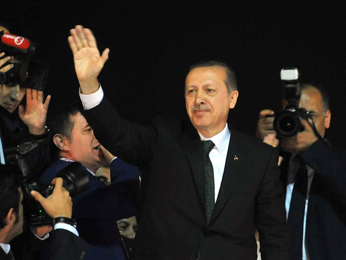 ‪أردوغان يؤكد ترحيبه بكل الذين لديهم‬ (الفرنسية)