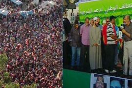مظاهرات مؤيدة ومناوئة للرئيس المصري محمد مرسي