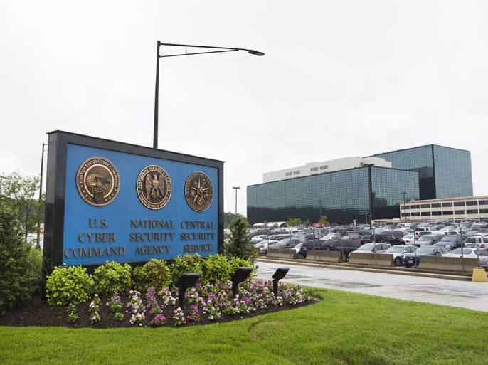 epa03735257 A general view of the headquarters of the National Security Administration (NSA) in Fort Meade, Maryland, USA, 07 June 2013. According to media reports, a secret intelligence program called 'Prism' run by the US Government's National Security Agency has been collecting data from millions of communication service subscribers through access to many of the top US Internet companies, including Google, Facebook, Apple and Verizon. EPA/JIM LO SCALZO