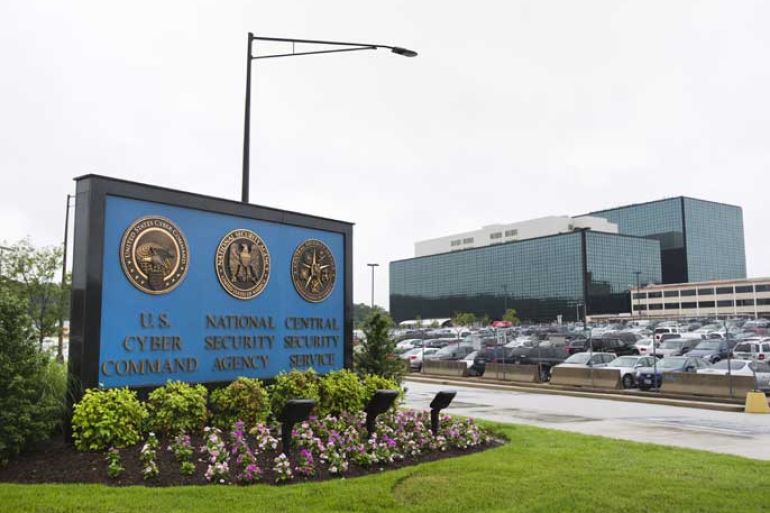 epa03735257 A general view of the headquarters of the National Security Administration (NSA) in Fort Meade, Maryland, USA, 07 June 2013. According to media reports, a secret intelligence program called 'Prism' run by the US Government's National Security Agency has been collecting data from millions of communication service subscribers through access to many of the top US Internet companies, including Google, Facebook, Apple and Verizon. EPA/JIM LO SCALZO