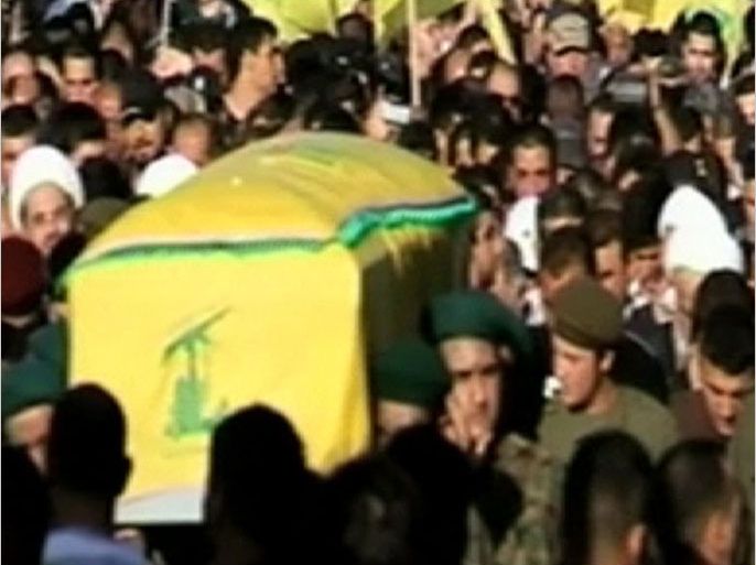 تشيع عنصرين من حزب الله قتل احدهما في القصير