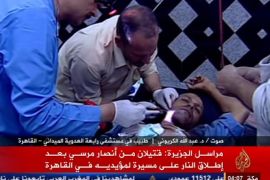 قتلى وجرحى في إطلاق نار على مؤيدي مرسي في القاهرة