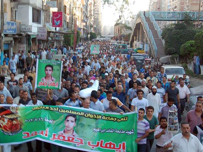 جنازات رافضة للانقلاب بالإسكندرية تطالب باستمرار التصعيد
