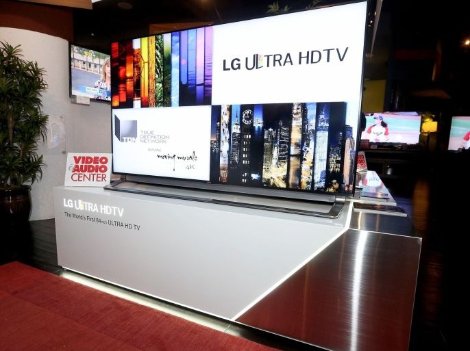 IMAGE DISTRIBUTED FOR LG ELECTRONICS USA - The new 55- and 65-inch LG Ultra HDTVs are now on sale for the first time, on Thurs., July 11, 2013 in Santa Monica, Calif.