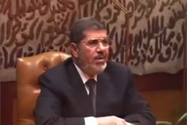 خطاب االرئيس محمد مرسي بعد عزله
