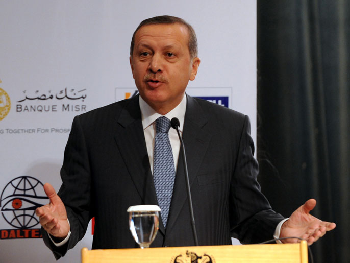 أردوغان أعرب عن قلقهلتوقف الديمقراطية في مصر (الأوروبية)