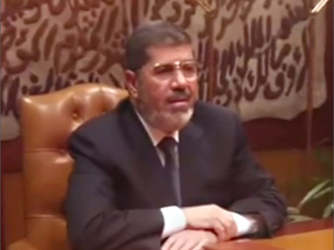 خطاب االرئيس محمد مرسي بعد عزله