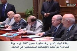 لجنة خبراء تعديل الدستور المصري