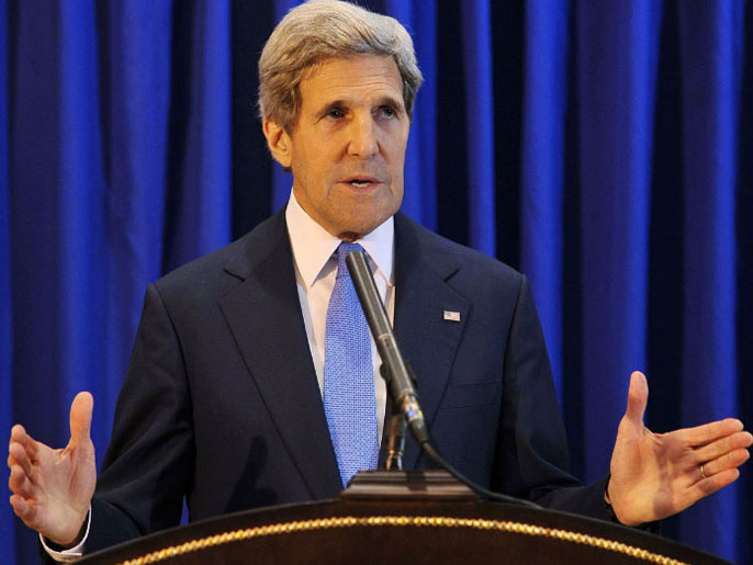 كيري أكد التزام أوباما بتحميل الأسد مسؤولية الهجوم الكيميائي (رويترز)