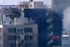 إحراق السجل العقاري في مدينة حمص