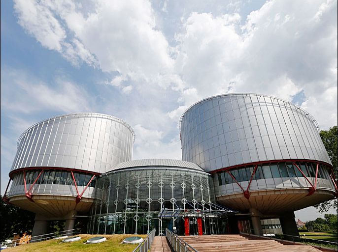 General view of the European Court of Human Rights in Strasbourg, July 26, 2013. The ECHR post room receives on average 1,400 faxes, emails and letters every day. About 20 percent of these are new requests, which have to be sent by letter in any official language of the Council of Europe's 47 member states. The majority of the post room staff are Russian speakers who can deal with the large volume of requests received from Russia and Ukraine. REUTERS/Vincent Kessler (FRANCE - Tags: CRIME LAW POLITICS SOCIETY