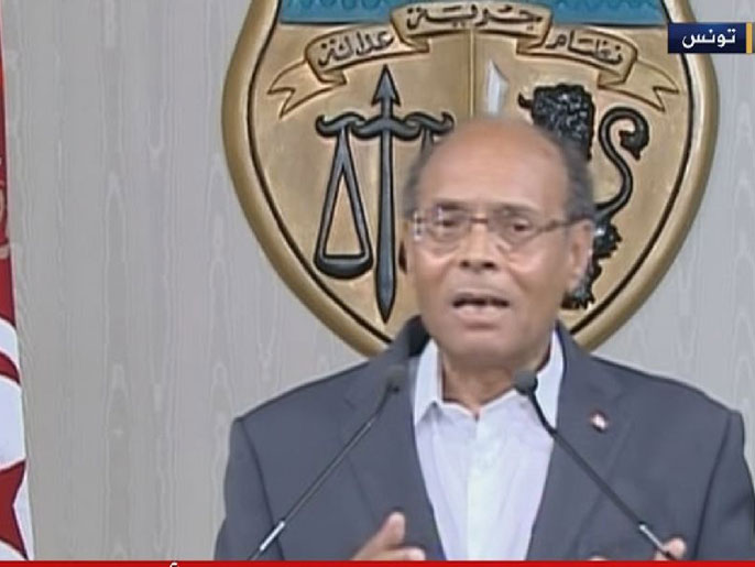 ‪الرئيس التونسي تعهد بمحاسبة من نفذوا عملية الاغتيال‬ (الجزيرة)