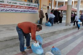 عائد من سوريا يحمل مساعدات من إحدى الجمعيات المحلية